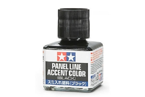 Tamiya 87131 TAMIYA Panel Line Accent Color Black (40ml)