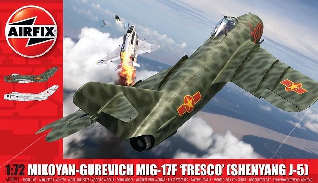 Airfix 03091 Mikoyan-Gurevich MiG-17F Fresco 1/72