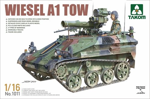 Takom 1011 German Wiesel A1 TOW - 1/35