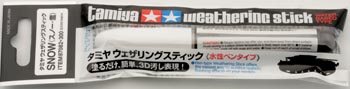 Tamiya 87082 Weathering Stick (Snow)