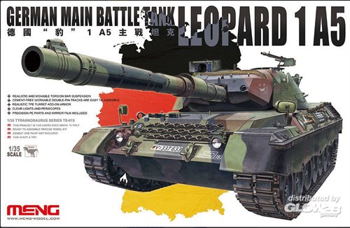 Meng TS-015 German main Battle Tank Leopard 1 A5 1/35