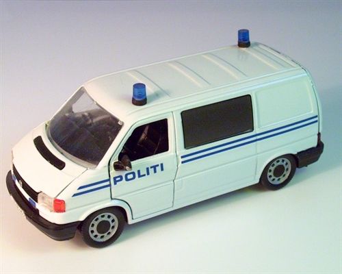 DMC Decals FB026 112-026 Politi blå, hundevogn VW T4 1/87