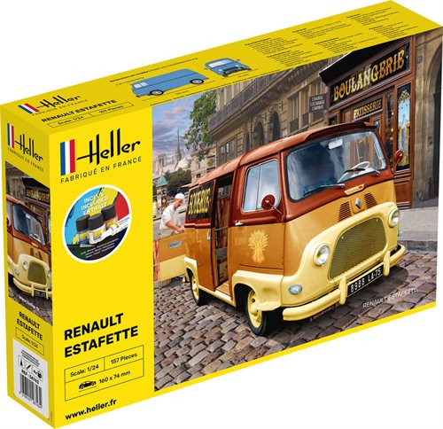 Heller 56743 RENAULT ESTAFETTE starterkit 1/24 