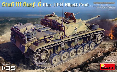 Mini Art 35336 StuG III Ausf. G March 1943 Alkett Prod 1/35