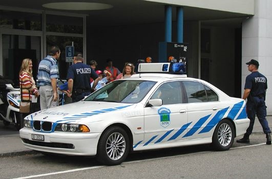 DMC Decals 43-107 Schweiz POLIZEI Olten BMW 528