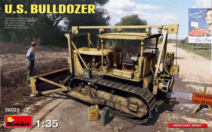 MiniArt 38022 U.S. BULLDOZER 1/35