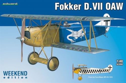 Eduard 84155 Fokker D.VII OAW, weekend edition, 1/48