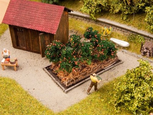 Noch 13215 Tomatplanter 3 x 6 cm, 6 planter, H0 