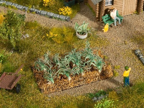 Noch 13222 Porrer, 3 x 6 cm, 12 planter, H0 