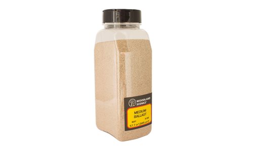 Woodland Scenics B1387 Grov Ballast, Buff, strødåse, 945 cm3 