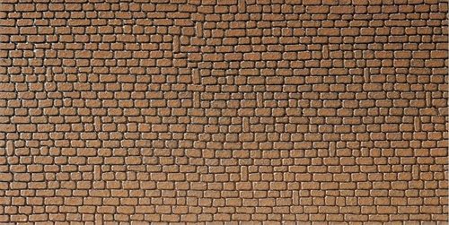 Faller 170611 Karton, Sandsten, rød, 250 x 125 mm H0 