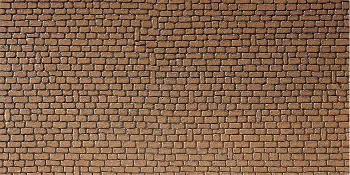 Faller 170611 Karton, Sandsten, rød, 250 x 125 mm H0 