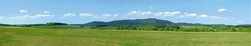 Faller 180505 Modelbaggrund Sommer in Mittelgebirge, 2700 x 500 mm