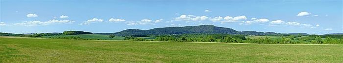 Faller 180505 Modelbaggrund Sommer in Mittelgebirge, 2700 x 500 mm