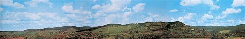 Faller 180515 Baggrund Löwenstein/Würtemberg, 3-delt, str: 2900 x 450 mm, H0