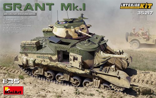 Mini Art 35217 Grant MK Interiør kit 1/35