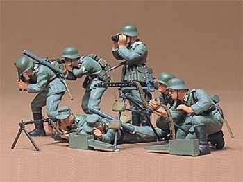 Tamiya 35038 German Machine Gun Troops Infantery - 1:35