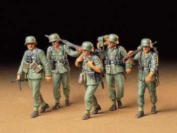 Tamiya 35184 German Machine Gun Crew - 1:35