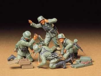 Tamiya 35193 German Infantery Mortar Team - 1:35