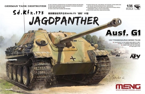 Meng TS039 German Tank Destroyer Sd.Kfz.173 Jagdpanther Ausf.G1 1/35