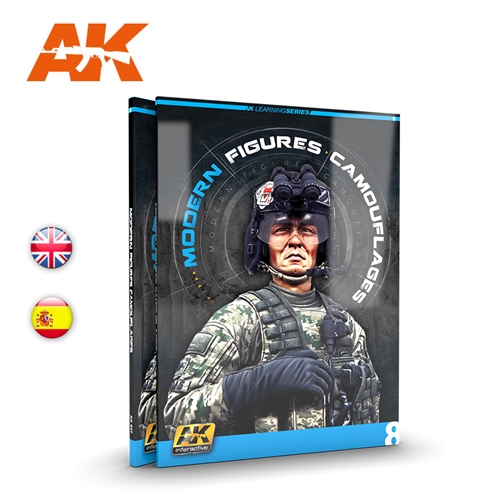 AK Interactive AK 247 LEARNING 8: Modern Figures Camouflages