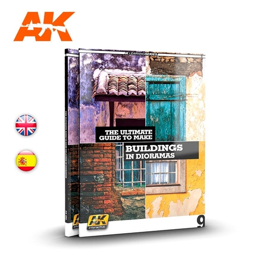 AK Interactive AK 256 THE ULTIMATE GUIDE TO MAKE BUILDINGS IN DIORAMAS – LEARNING 9