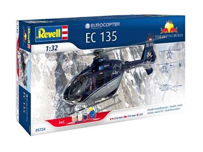 Revell 05724  Gift-Set Eurocopter EC135 "Flying Bulls" 1/32