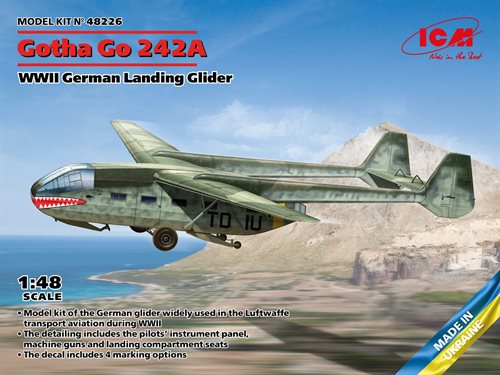 ICM 48226 Gotha Go 242A WWII Tysk svævefly 1/48