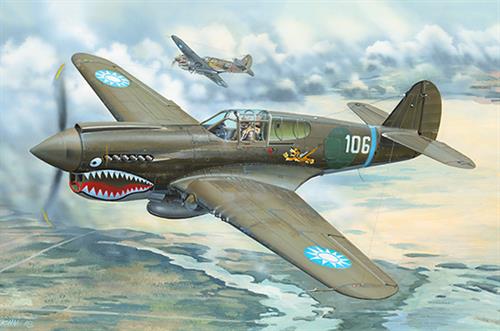 Trumpeter 02269 P-40E War Hawk 1/32