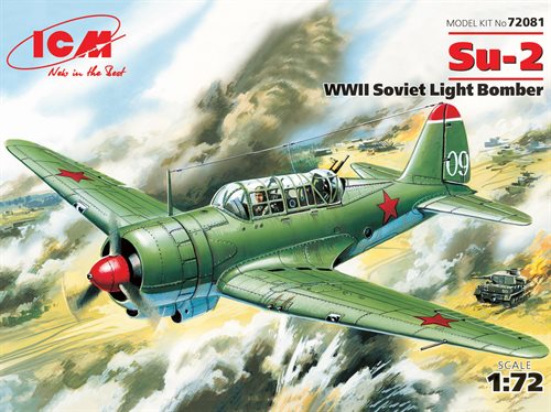 ICM 72081 SU-2 WWII Sov.Light Bomber 1/72