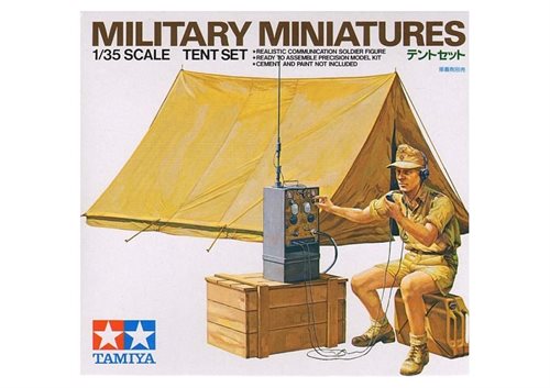 Tamiya 35074 Military miniatures Tent set, 1/35 