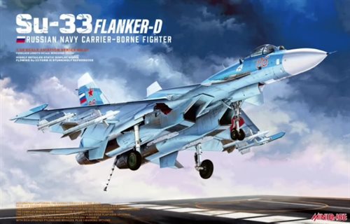 Minibase 8001 Su-33 Flanker-D Russian Navy Carrier-Borne Fighter 1/48