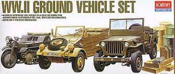 Academy 13416 LIght vehicles of allied WW2 1/72