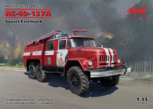 ICM 35519 AC 40 137A Sovjet firetruck 1/35