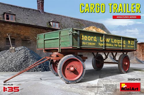 MiniArt 38043 Cargo Trailer 1/35