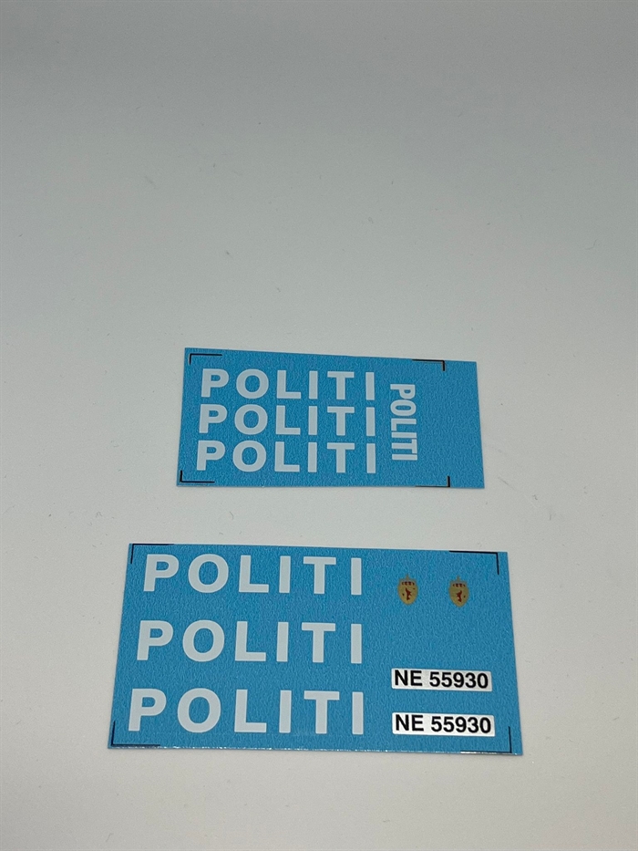 DMC Decals 24-24 Politi-N gl.