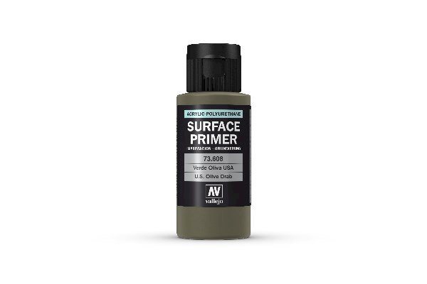 Vallejo 73608 Primer acrylic-polyurethane 60ml. US. olive green