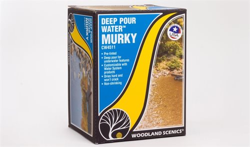 Woodland Scenics CW4511 Deep Pour Water, beskidt