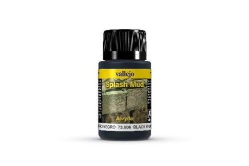 Vallejo 73806 Black Splash Mud 40 ml