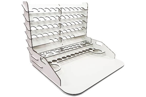 Vallejo 26012 Vallejo Paint display and work station vertical storage, 40 x 34,5 x 29,5cm