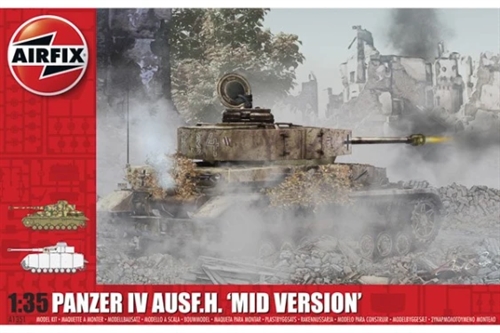 Airfix A1351 Panzer IV Ausf.H "Mid Version" 1/35