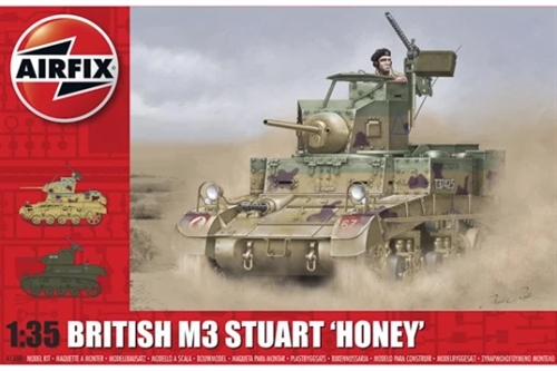 Airfix A1358 M3 Stuart "Honey" (British Version) 1/35