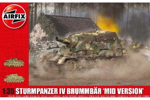 Airfix A1376 Sturmpanzer IV Brummbar (Mid Version) 1/35