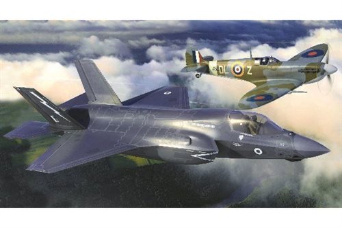 Airfix A50190 Airfix 'Then and Now' Spitfire Mk.Vc & F-35B Lightning II 1:72