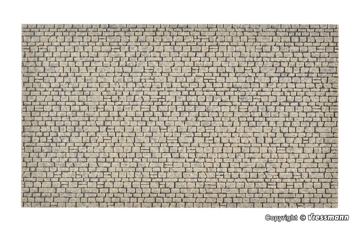 Vollmer 48220 Murplade Natursten, Stenkunst, 26,5 x 15,5 cm