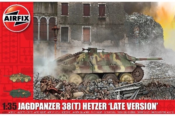 Airfix A1353 JagdPanzer 38 tonne Hetzer, Late Version 1/35