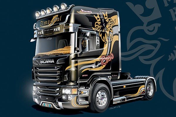 Italeri 3883 SCANIA R730 V8 TOPLINE " IMPERIAL"  1/24