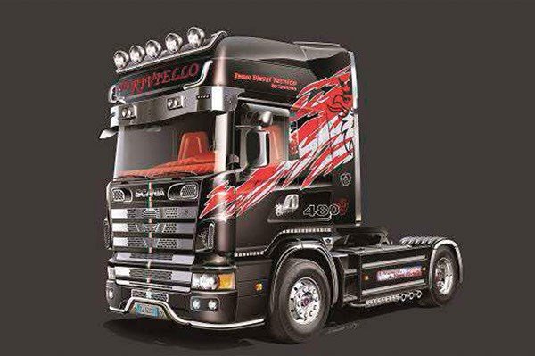 Italeri 3922 SCANIA 164L TOPCLASS 1/24