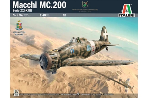 Italeri 2767S 1:48 Macchi MC. 200 "Saetta" serie XXI-XXIII