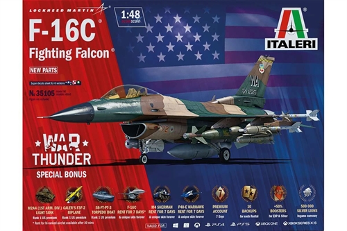 Italeri 35105 F-16C Fighting Falcon 1/48